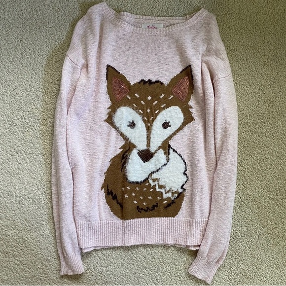 Bundle of 4 Justice knit animal sweaters - Picture 2 of 6